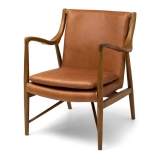 Finn Armchair Cognac Leather