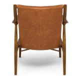 Finn Armchair Cognac Leather