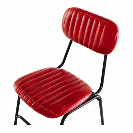 Datsun Chair Vintage Red PU