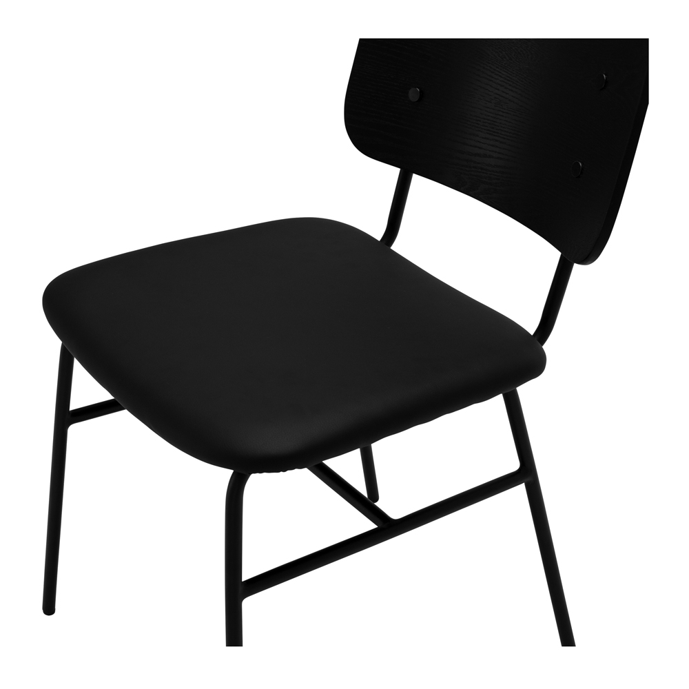 Lukas Chair Black Panel