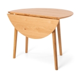 Nordik Dropleaf Table 100rd