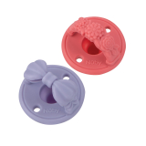 NUBY 2PK 3D SILICONE PACIFIER