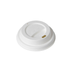 Lids Sipper 6/8oz Sugarcane White RW 80mm