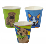 Paper Hot Cups Eco 8oz-90 Dog Series