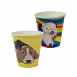 Paper Hot Cups Eco 8oz-90 Dog Series